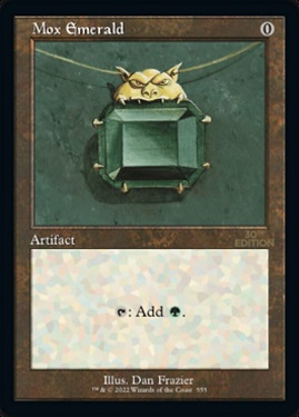 Mox Emerald 30th Anniversary Edition - Retro Frame